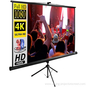 Manual tripod projector screen golf projector screen